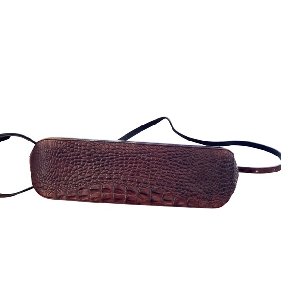 Vintage Brahmin Daria Crossbody Baguette Y2K preloved ‎ 10x6x3.5" no hang tag - Picture 3 of 15